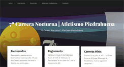 Desktop Screenshot of carreranocturna.atletismopiedrabuena.es